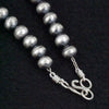 Dorinda Mariano Handmade Sterling Silver Navajo Pearl Necklaces, 20”-30”