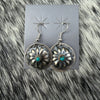 Joan Begay Kingman Concho Earrings