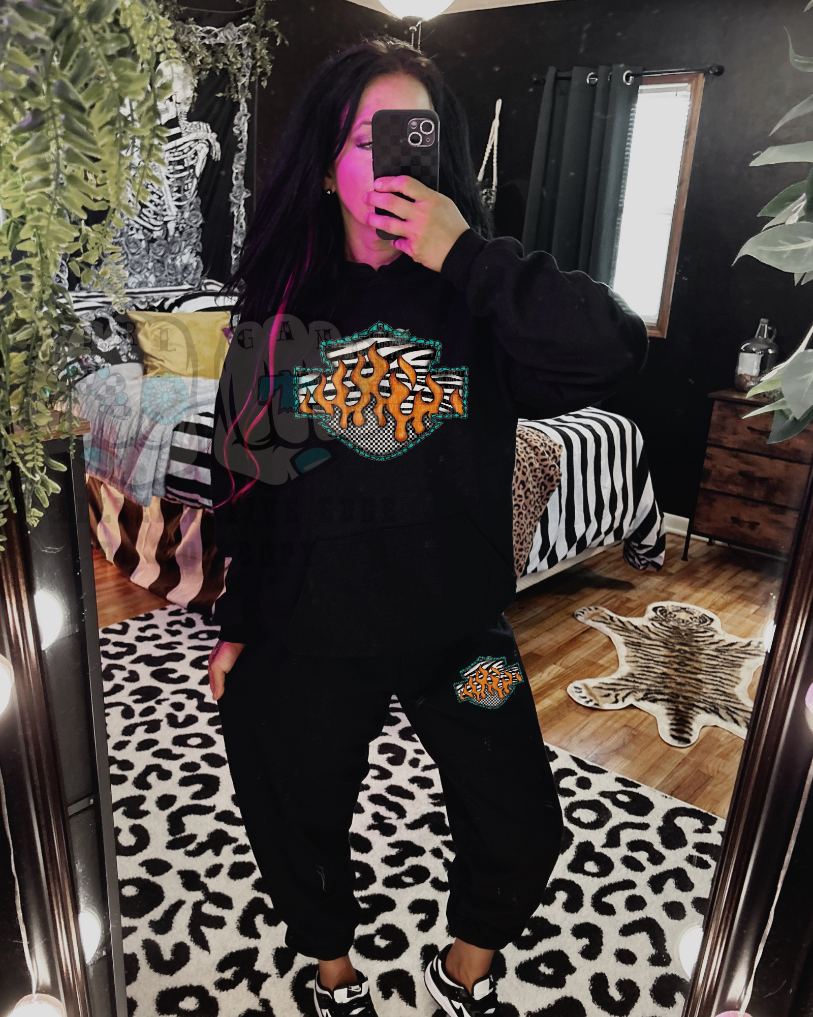 Fire it Up Lounge Set- Hoodie or Crew