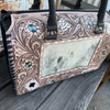 The Queen Tooled Leather Large Speedy Bag