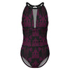 Hot Boots Mesh Insert One Piece