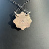Orange Spiny and Sonoran Floral Cluster Necklace