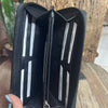 Pink Rocker Large Zippered Wallet