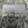 Joan Begay Kingman Concho Earrings
