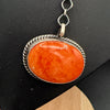 XL Red & Orange Spiny Lariat Necklace

Handmade by Sheila Bencini
Sterling Silver