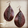 Midwest Summer Leather & Copper Teardrops- RETAIL $24.99