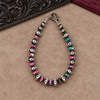 7.5" Cotton Candy Rondell T-Clasp Bracelet