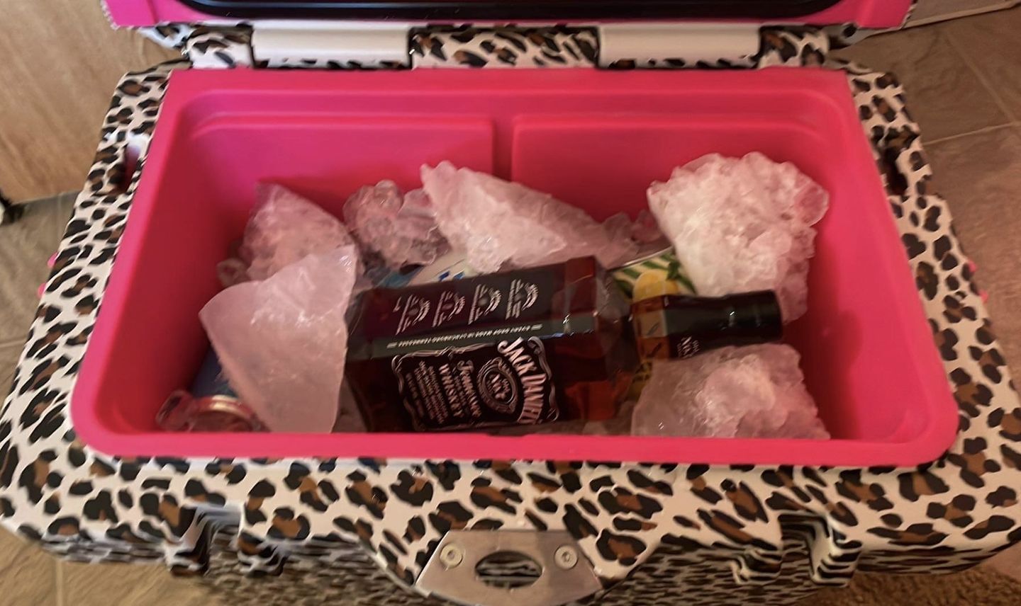 Wild Thang Glitzy Cooler