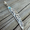 Kingman & Sterling Feather Pendant- Singer