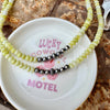 Serpentine & Navajo Finished Pearl Layering Necklace-18”
