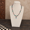16" Mine 8 & Pink Conch Necklace w/ 5mm Pearls & 4x12mm Torpedo Pearls