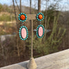 Tri-Stone Statement Dangles