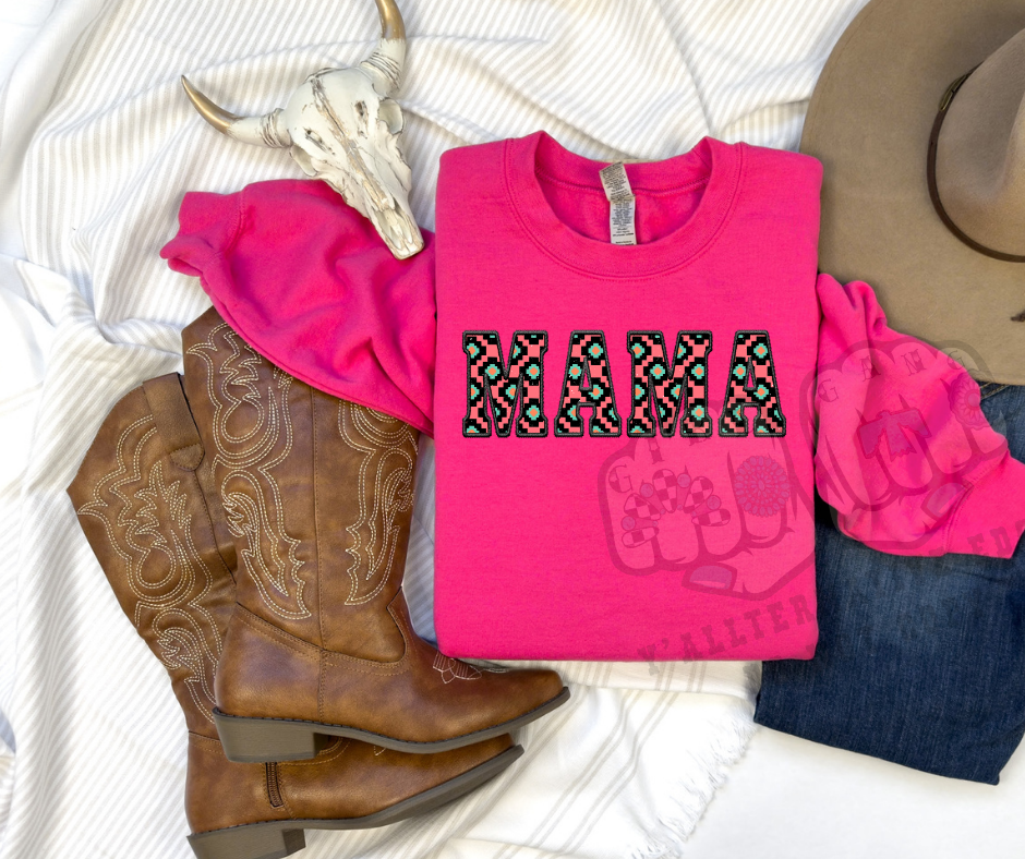 Hot Mama- Hoodie or Crewneck
