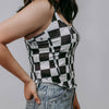 Checkered Corset