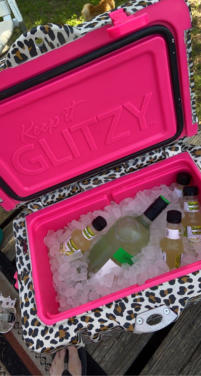 Wild Thang Glitzy Cooler