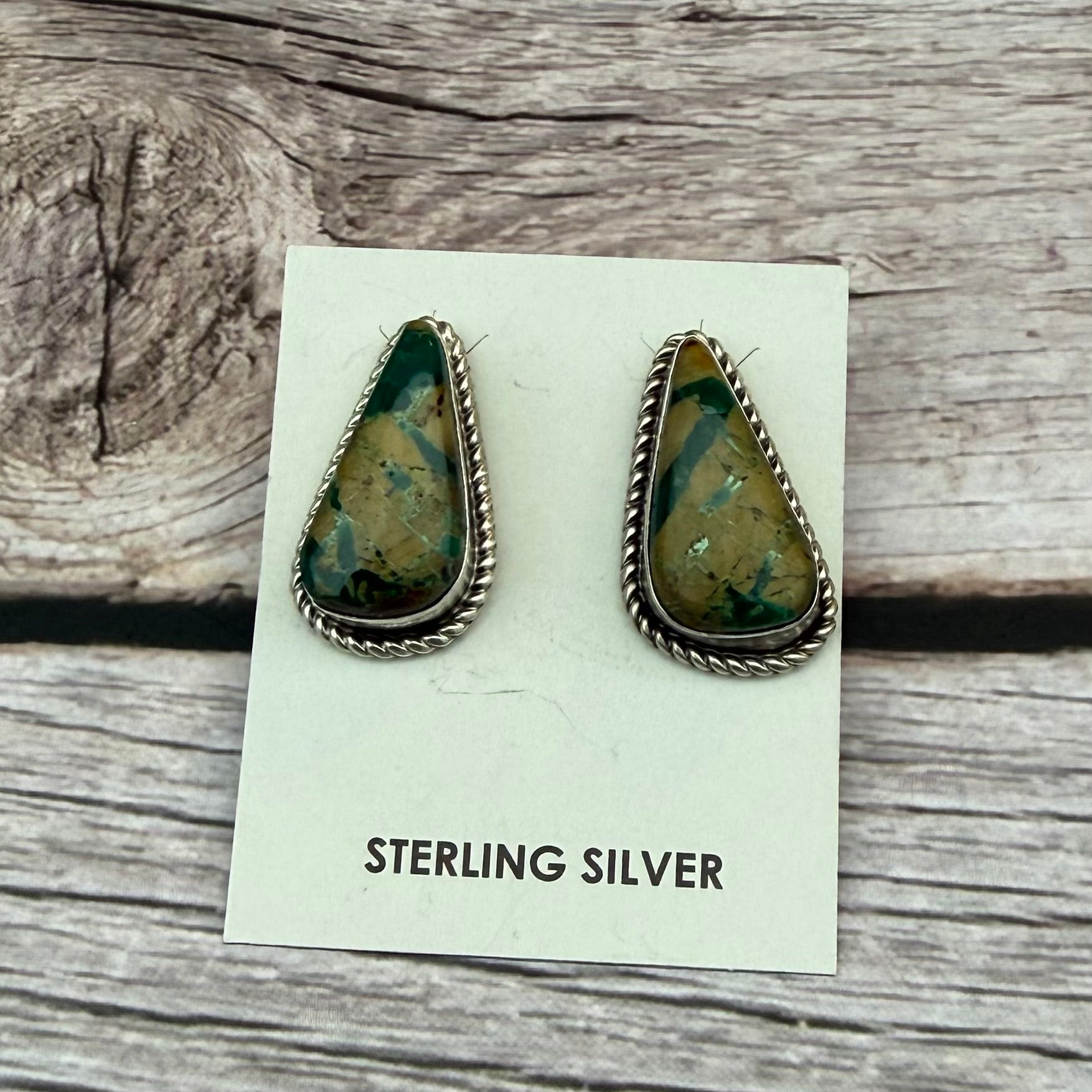 Boulder Ribbon Large Studs- Judith Dixon