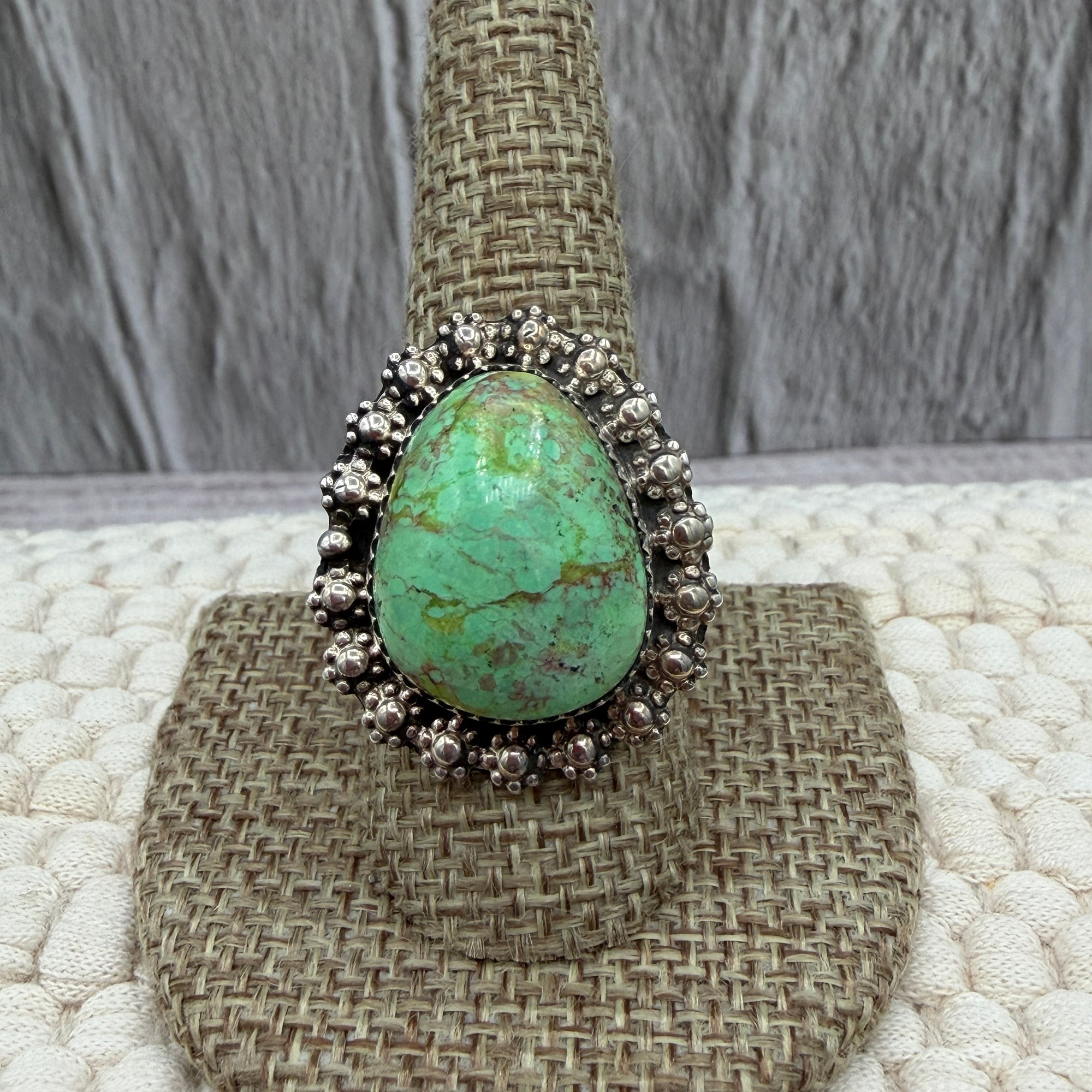 Tibetan Turquoise Ring- Robin Miller 8.5