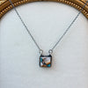 Square White Buffalo Johnny Dixon Bar Necklace- Choice Of 3