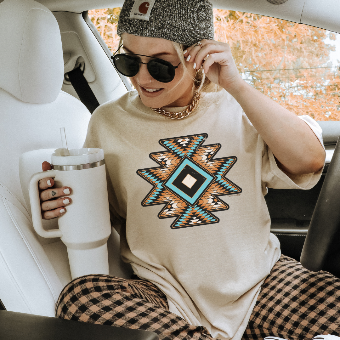 Fallin' In Love With Aztec Tee