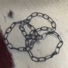 Handmade Oxidized Sterling Twist Chain Bracelet