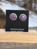 XL Charoite Studs- Sharon McCarthy