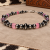 7.25" Natural Ethiopian Pink Fire Opal T-Clasp Bracelet