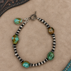 7" Hubei T-Clasp Bracelet with Native-Made Charm