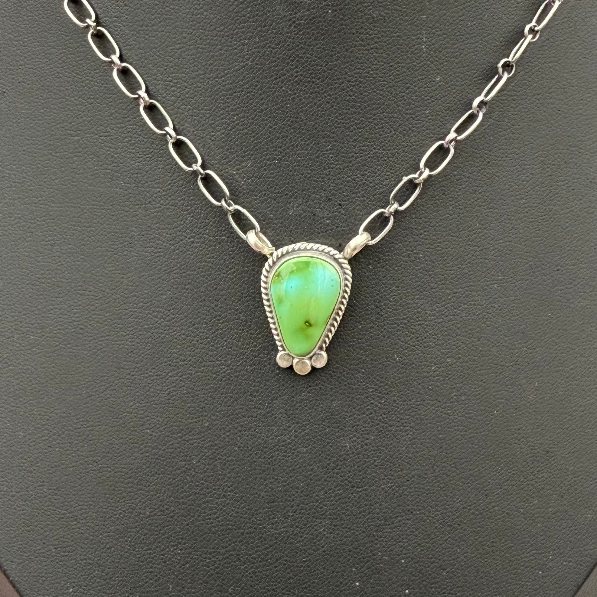 Sonoran Gold Teardrop Necklace-Sharon McCarthy