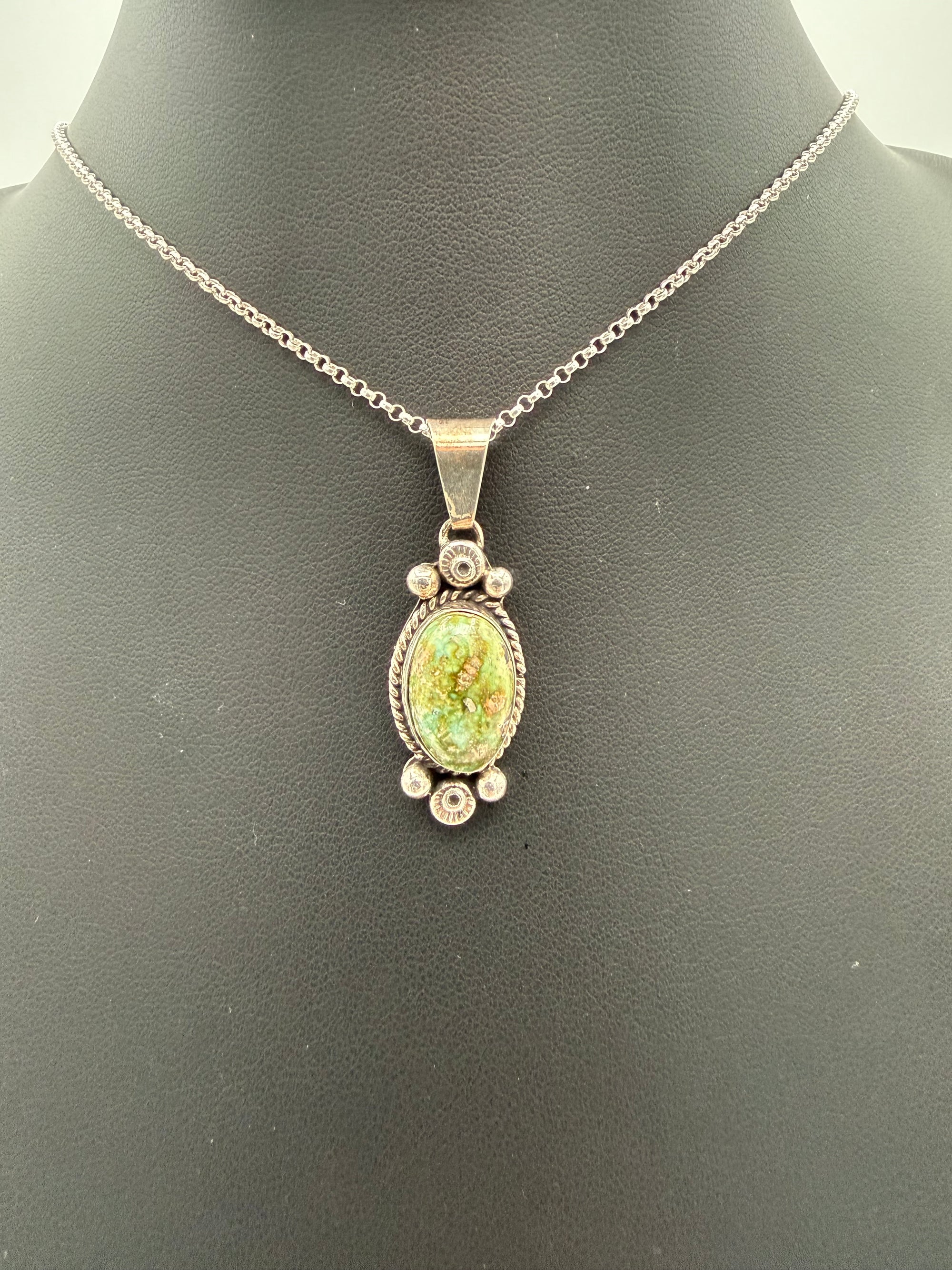 Sonoran Gold Pendant Necklace- C. Wylie