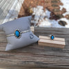 Kingman Turquoise Starburst Cuff- Mike Smith