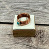 Solid Copper & Kingman Ring- Yolanda Skeets- $30 DEAL
