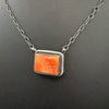 Orange Spiny Oyster Necklace – Sterling Silver
By Scott Skeets