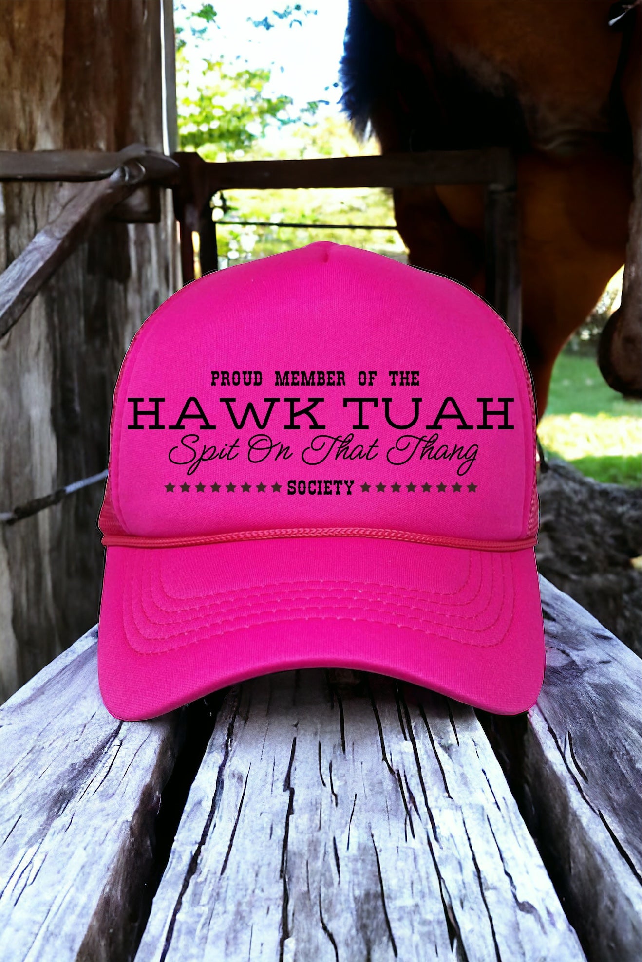 “HAWK TUAH” Secret Society Hat