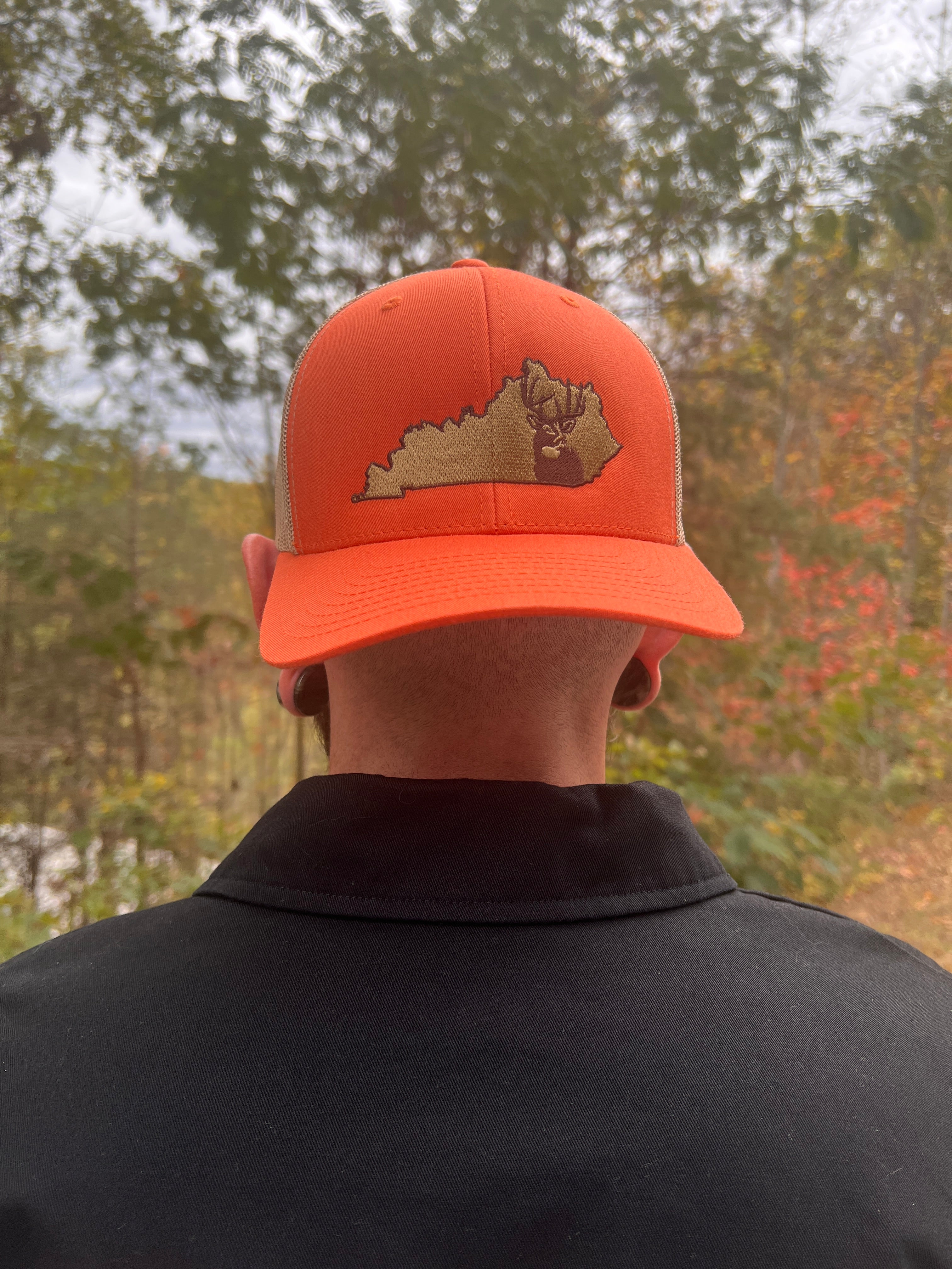 Kentucky Deer Hunters Orange/Khaki Hat