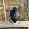 Orange Spiny and Sonoran Floral Cluster Necklace