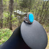 XL Sky Blue Statement Ring-10.5
