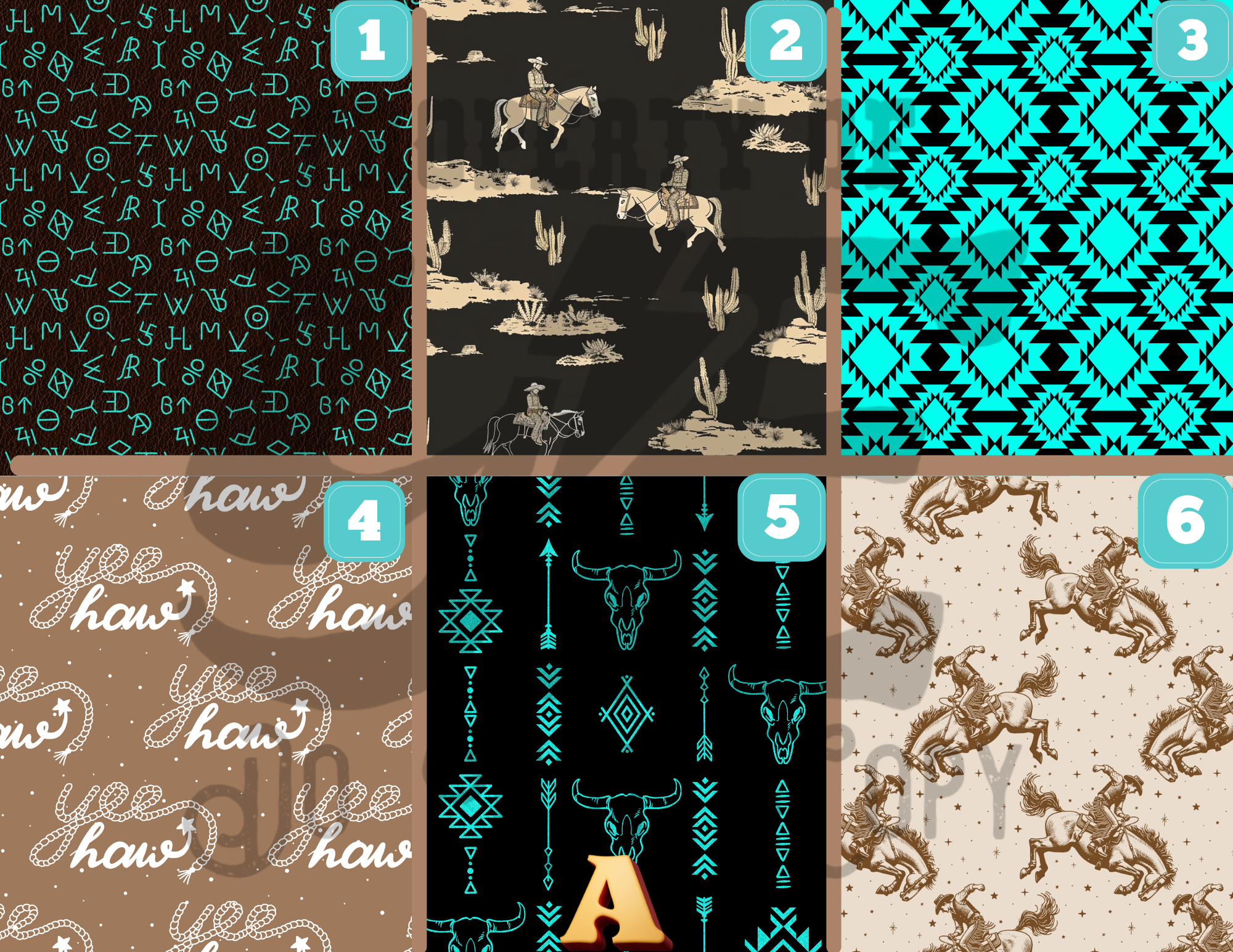Punchy West Car Seat Sets