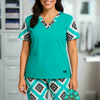 Aztec & Turquoise Scrubs