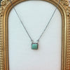 Square Kingman Johnny Dixon Bar Necklace- Choice Of 3