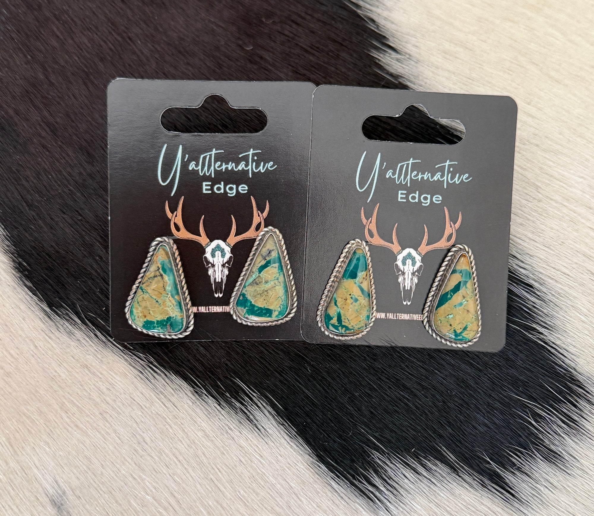 Boulder Ribbon Large Studs- Judith Dixon