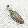 Natural Number 8 Turquoise Sterling Silver Pendant – Daniel Benally