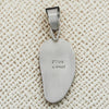 Natural Number 8 Turquoise Sterling Silver Pendant – Daniel Benally