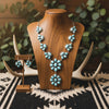 Kathleen Livingston Golden Hills Turquoise Necklace & Earring Set