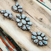 Kathleen Livingston Golden Hills Turquoise Necklace & Earring Set
