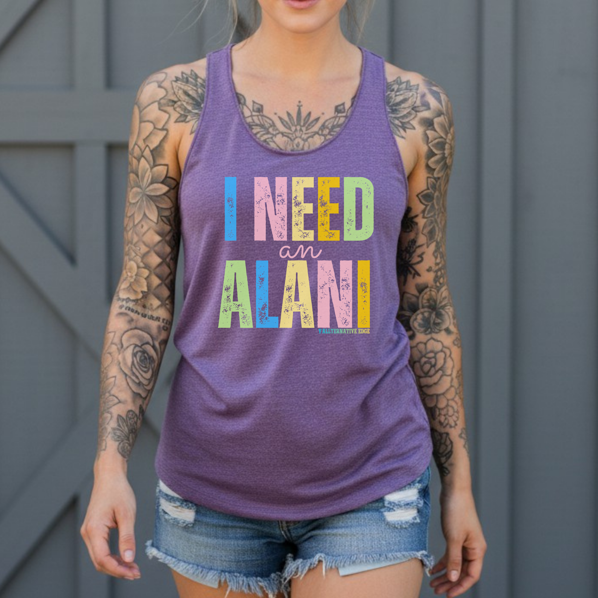 I Need Alani Racerback