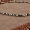 20" Bicone Bead Necklace with 4–5mm Pearls