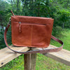 Horse Tooled Leather Crossbody