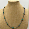 Kingman Nugget & Sterling Desert Pearls- 16 & 20”