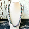 James McCabe Mercury Dime & Turquoise Statement Necklace