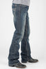 Tin Haul Men's Corded Deco Pocket 'Jagger' Boot Cut Jeans: